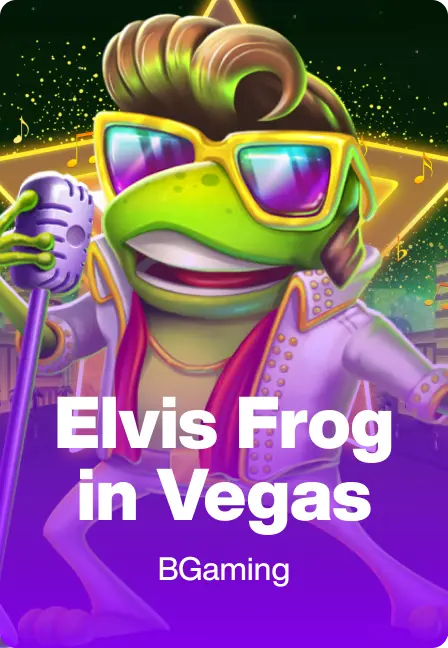 Elvis Frog in Vegas Slot Game
